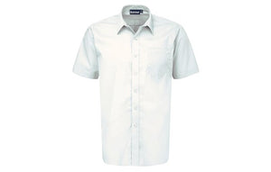 Shirts - Non Iron - Short Sleeve (Twin Pack) - AIS - White