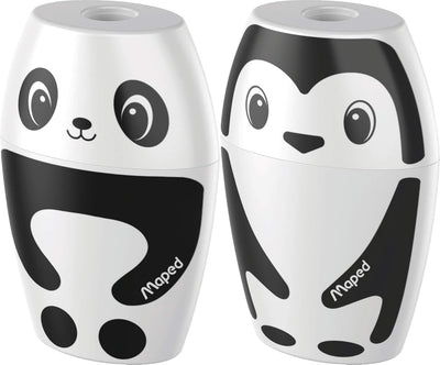 Maped 1 Hole Penguin & Panda Sharpener