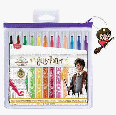 Maped Harry Potter Felt Tip Color Pen - 12 Colours Set