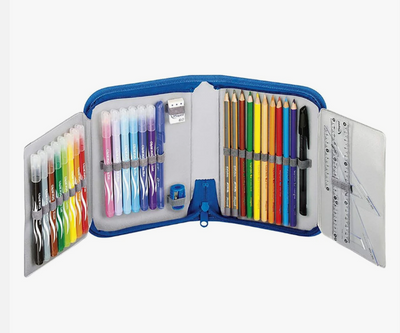 Maped Tattoo Karate Pencil Case with Accessories Set
