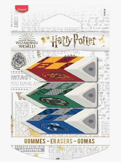 Maped Harry Potter Design Eraser 3-pieces