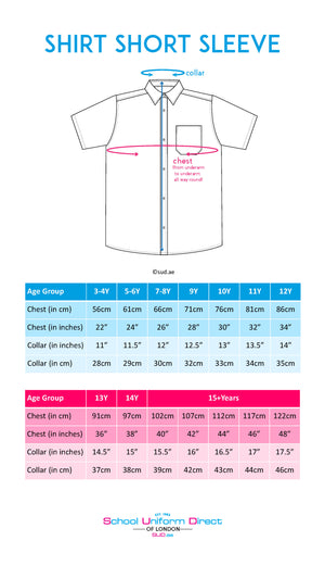 Shirts - Non Iron - Short Sleeve (Twin Pack) - AIS - White