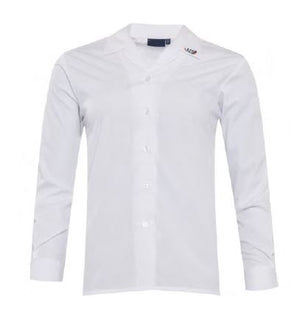 Blouses - Non Iron - Long Sleeve (Twin Pack) - Blue - AIS