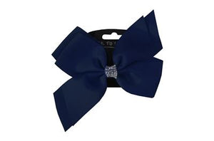 Jo Jo Style Bow - Navy